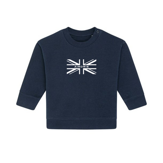 Airdrie Baby Sweatshirt - Navy