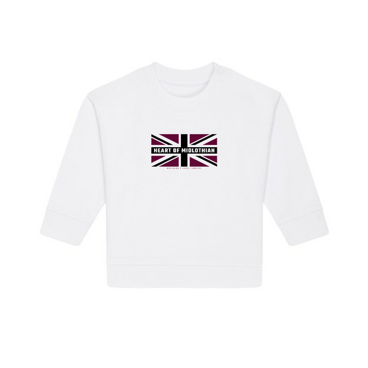 HOM Union Flag Sweatshirt - White