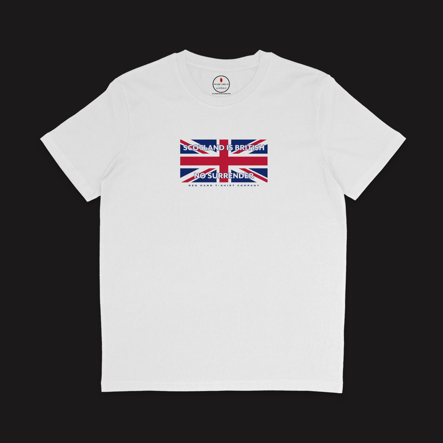 Scotland is British T-shirt: Black, Navy, Blue, White