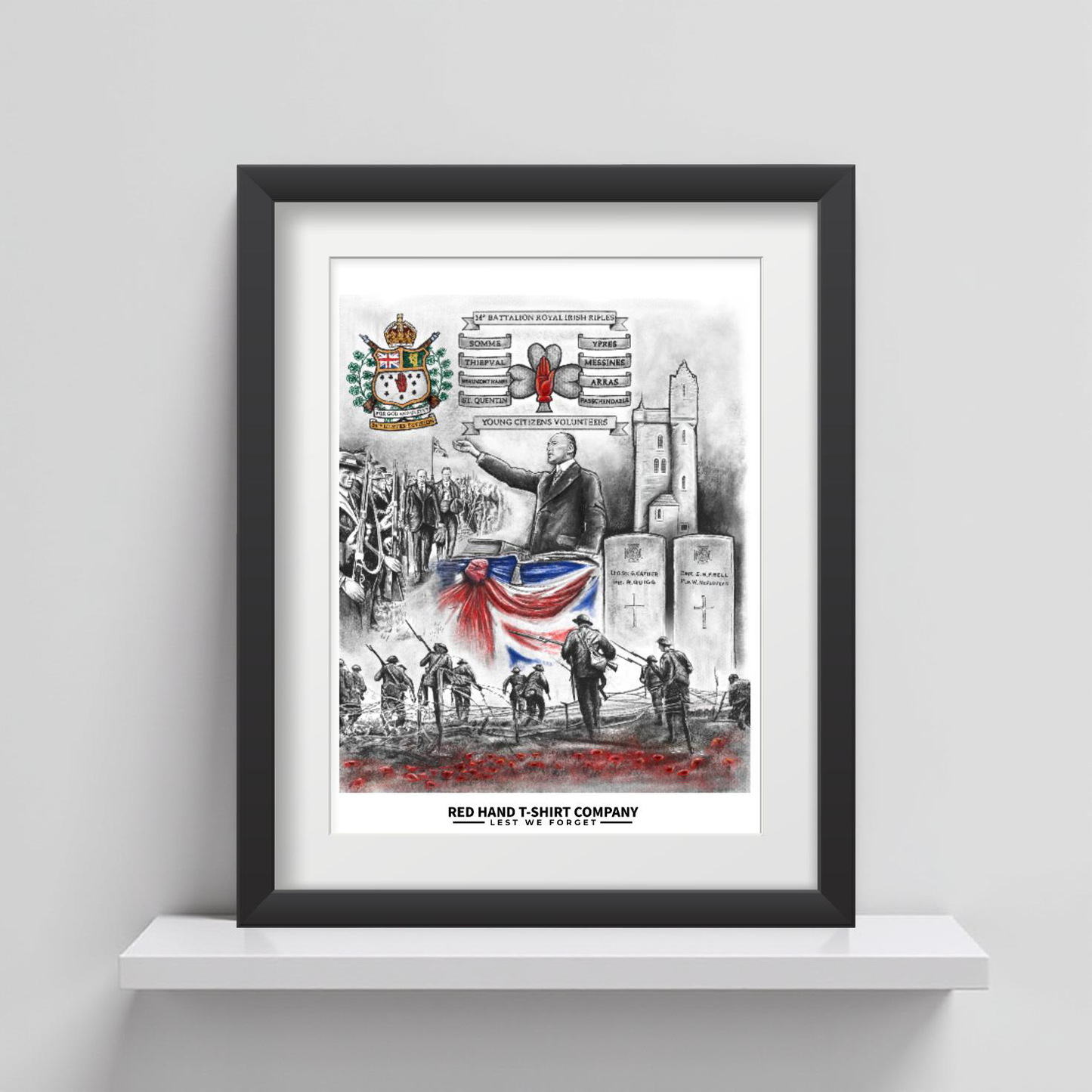 Ulster Volunteers A4 Print