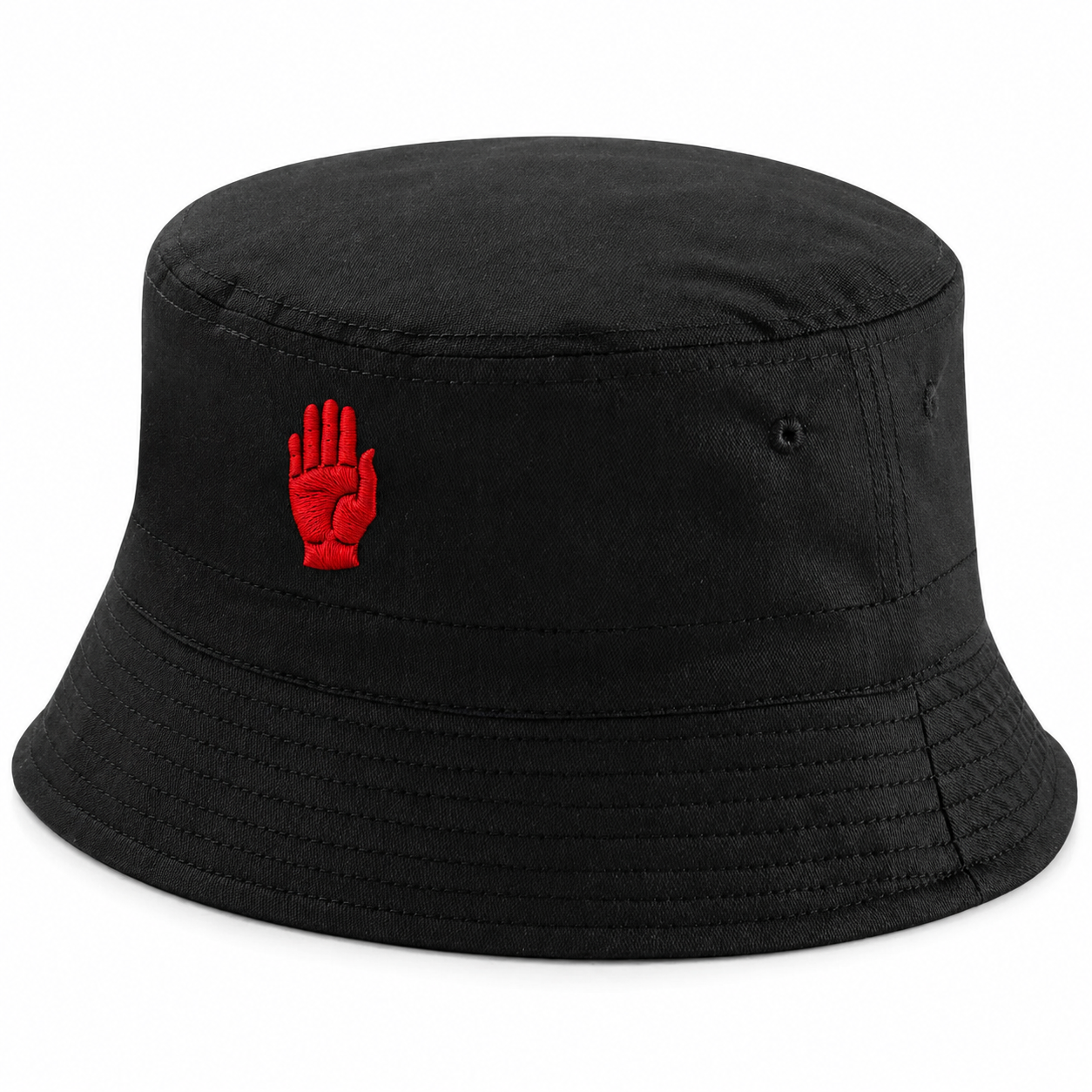 Red Hand Bucket Hat