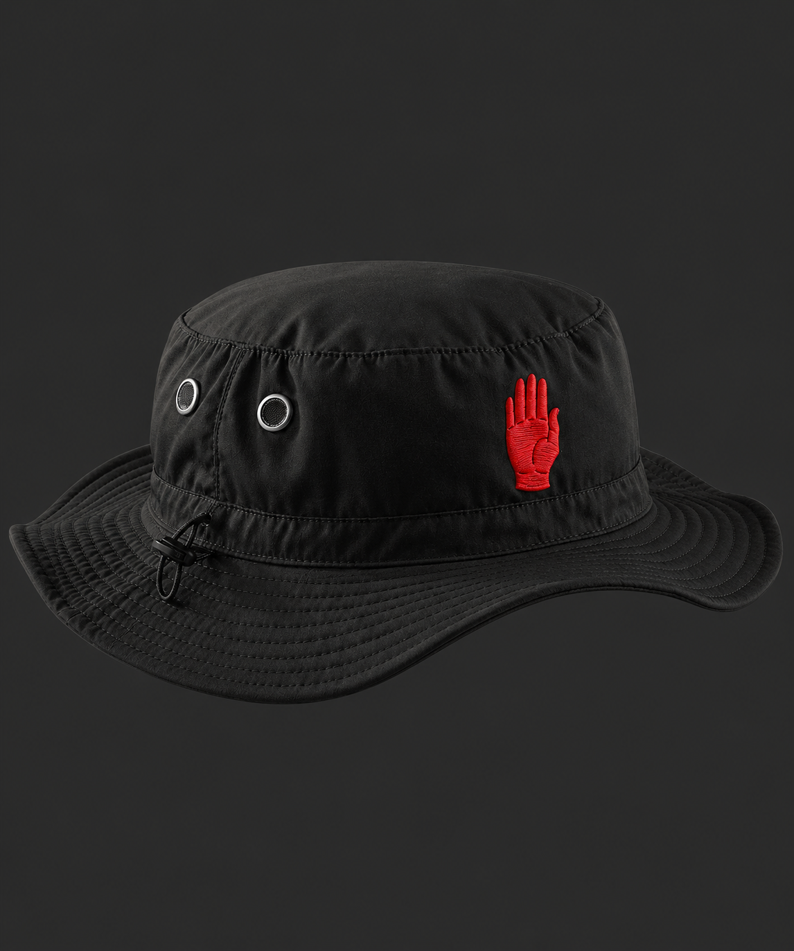 Red Hand Cargo Bucket Hat