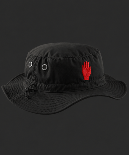 Red Hand Cargo Bucket Hat