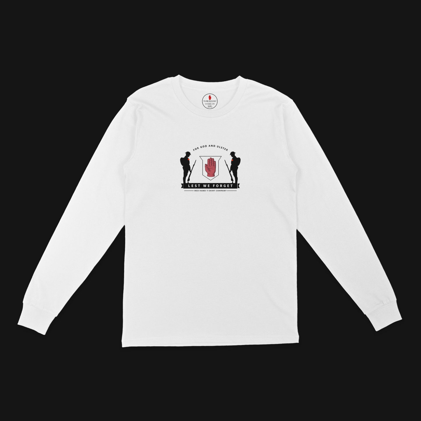 For God And Ulster Lest We Forget Long Sleeve T-shirt