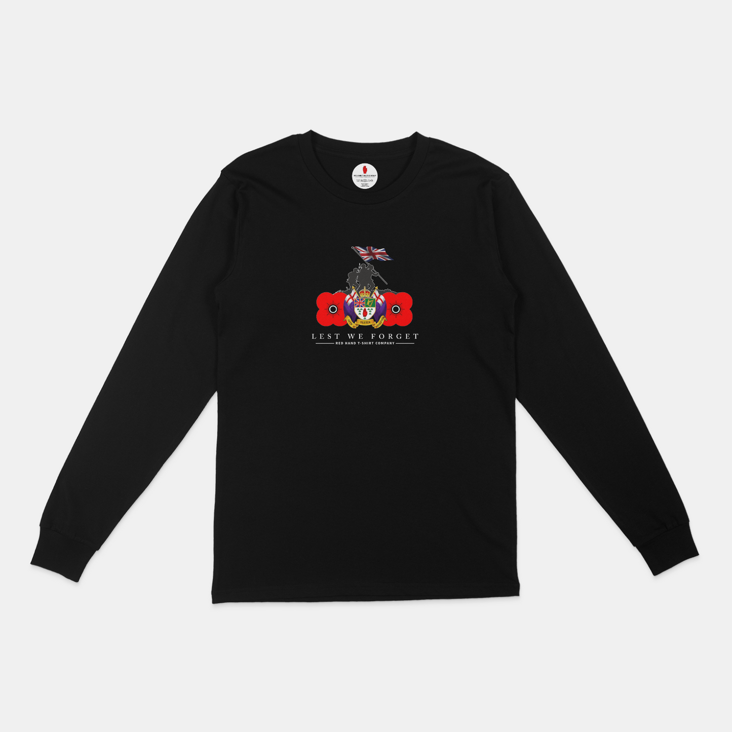 36th Ulster Division Lest We Forget Long Sleeve T-shirt