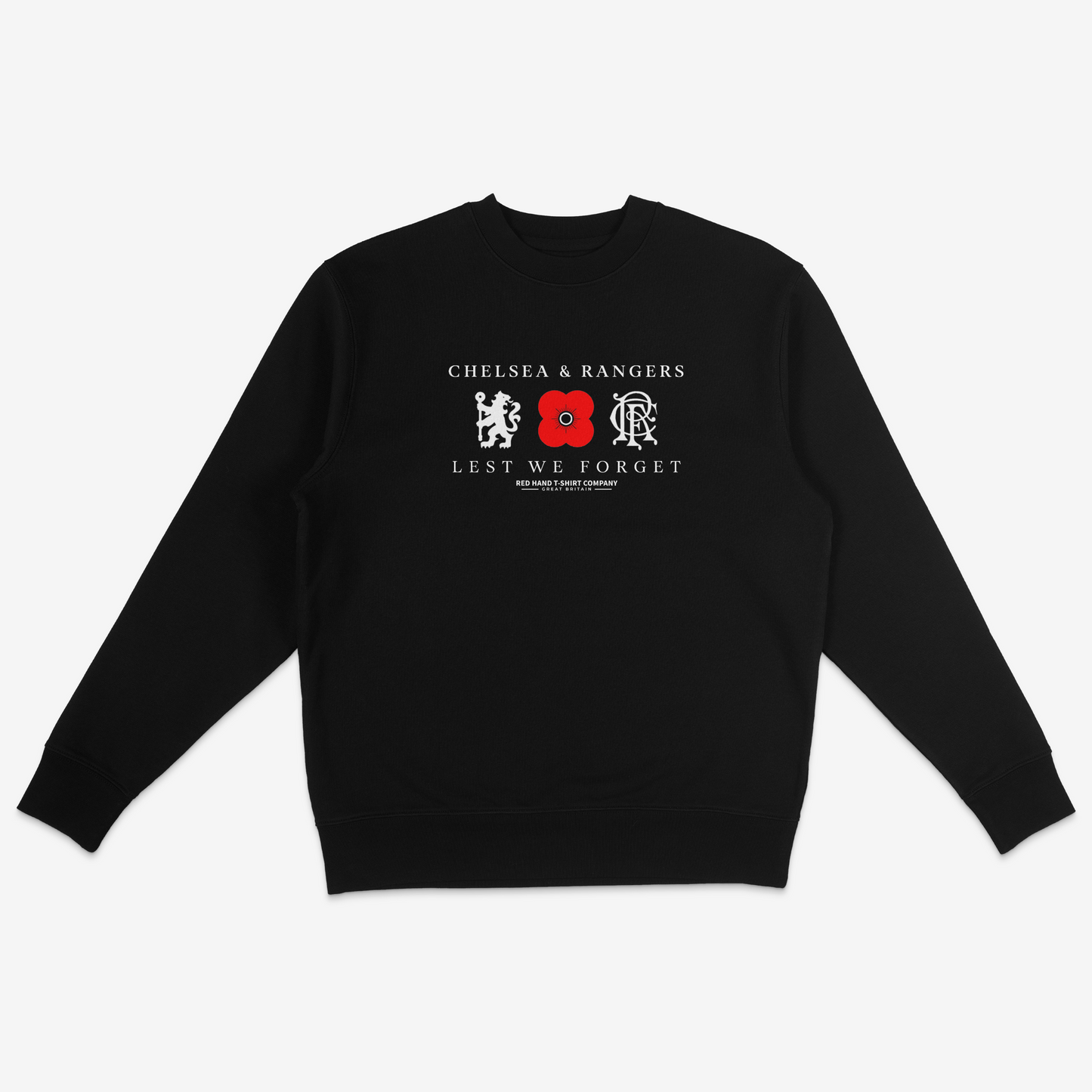 Chelsea & Rangers Lest We Forget Sweatshirt