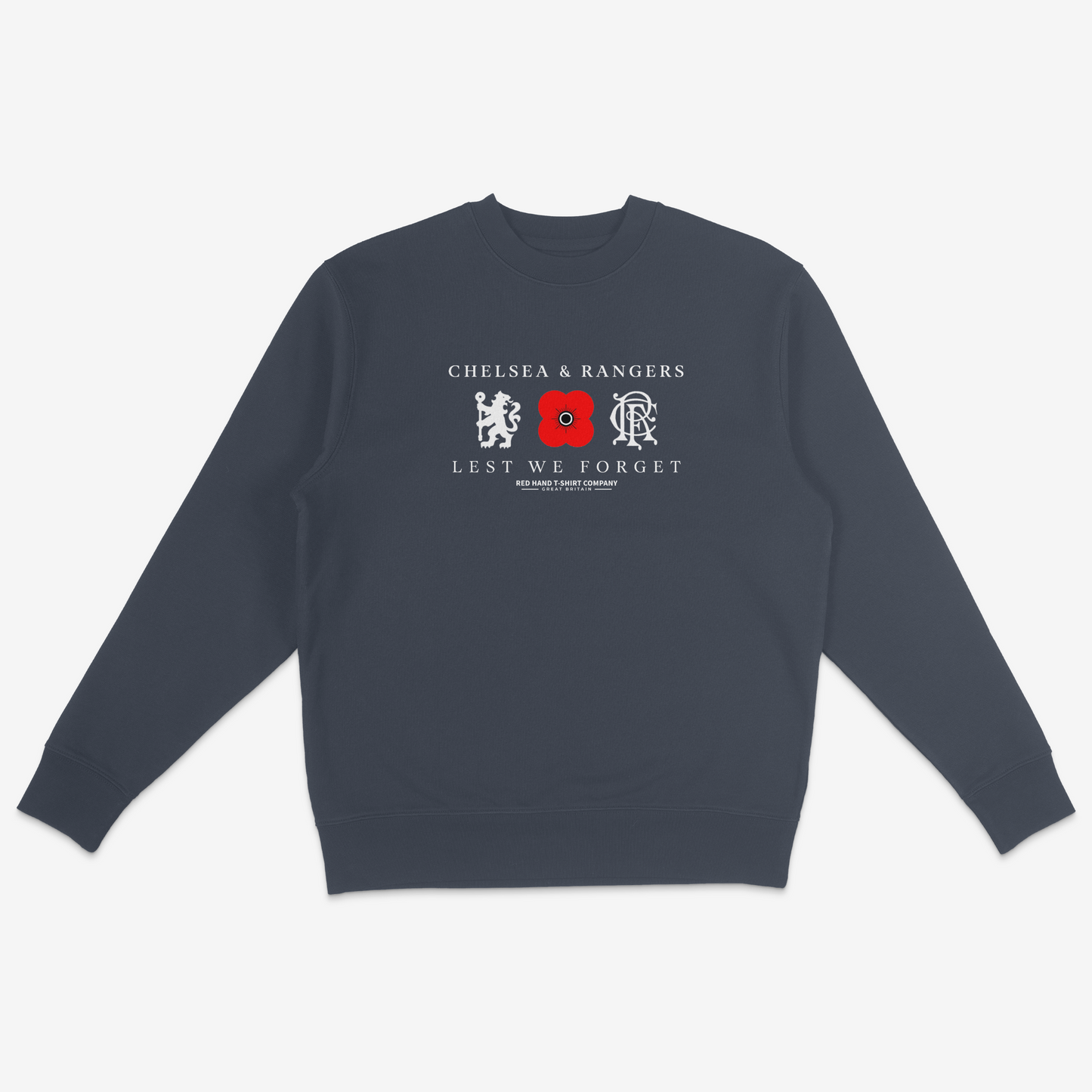 Chelsea & Rangers Lest We Forget Sweatshirt