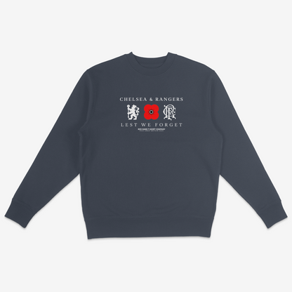Chelsea & Rangers Lest We Forget Sweatshirt
