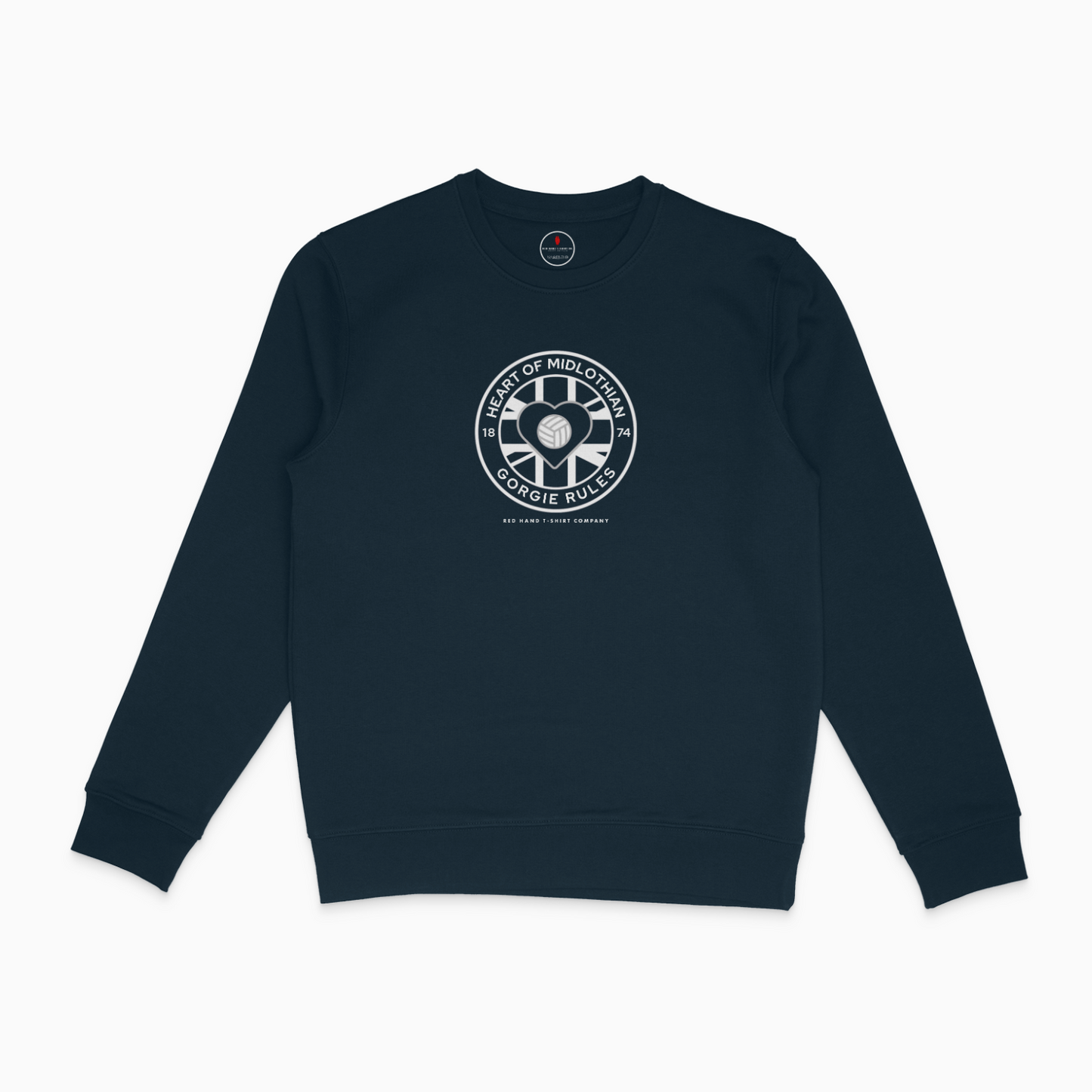 H.O.M Gorgie Rules Badge Sweatshirt