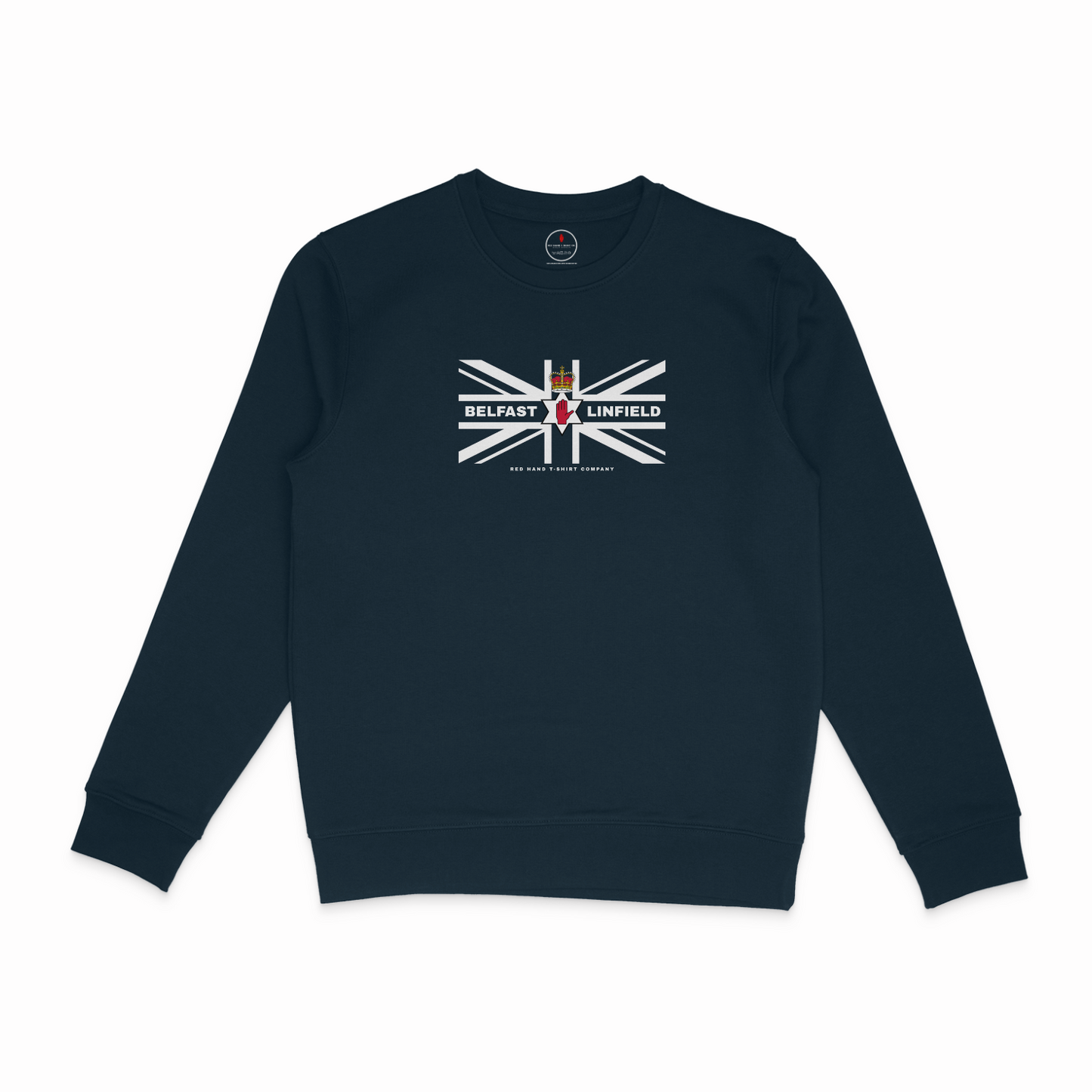 Belfast Linfield Union Flag Sweatshirt