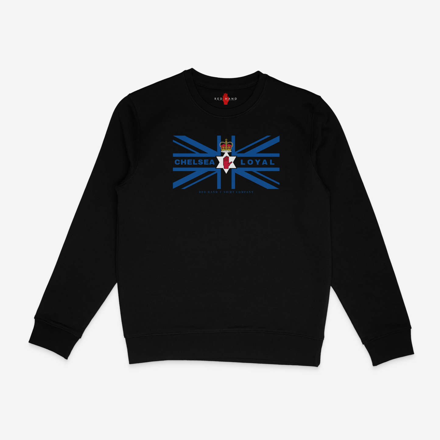 Chelsea Loyal Flag Sweatshirt - Black