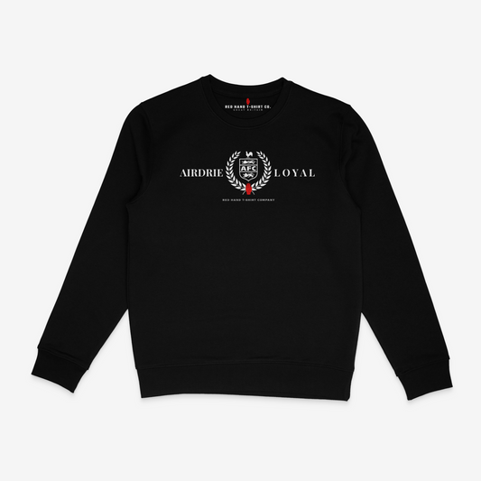 Airdrie Loyal Laurel Wreath Sweatshirt - Black