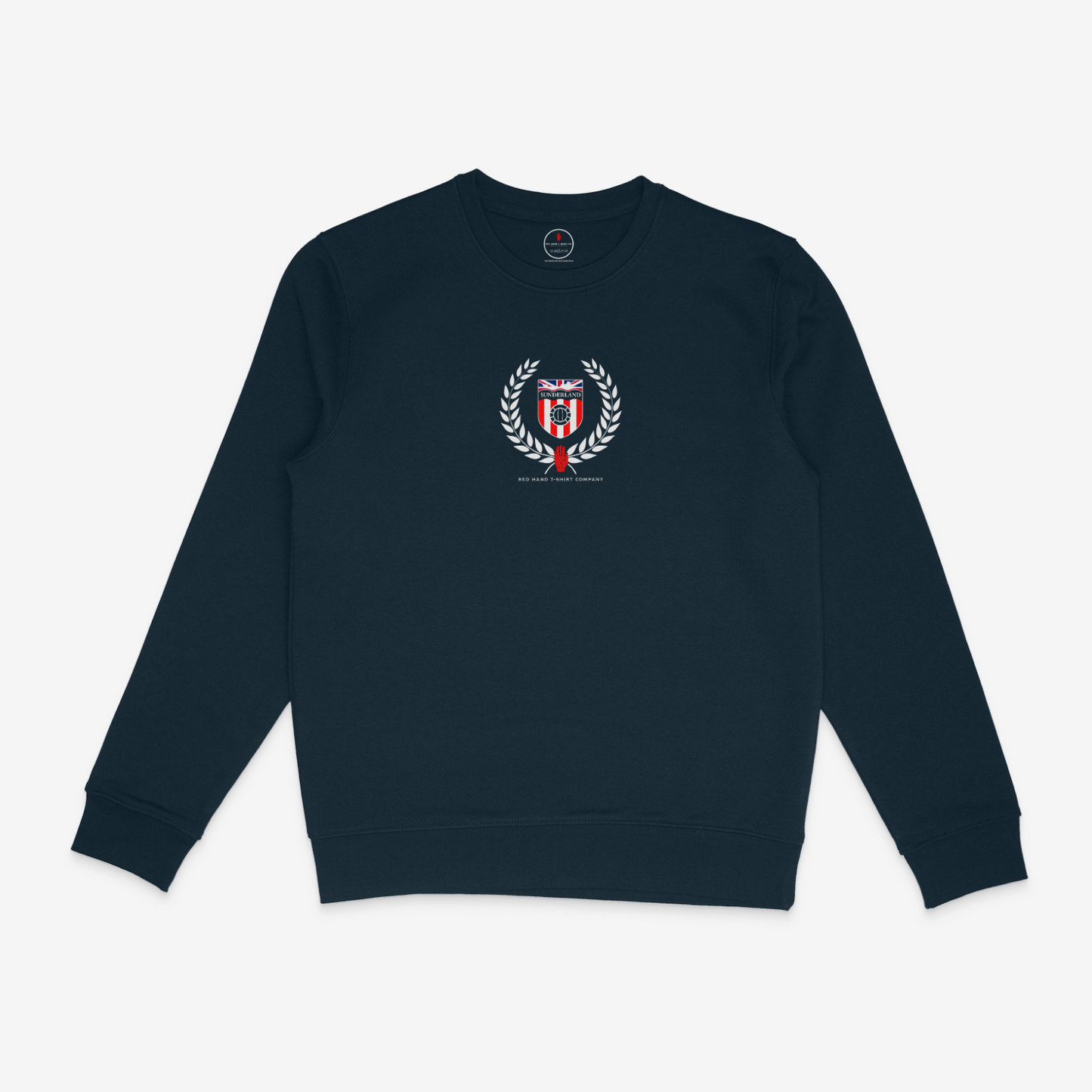 Seaburn Laurel Wreath Sweatshirt - Navy