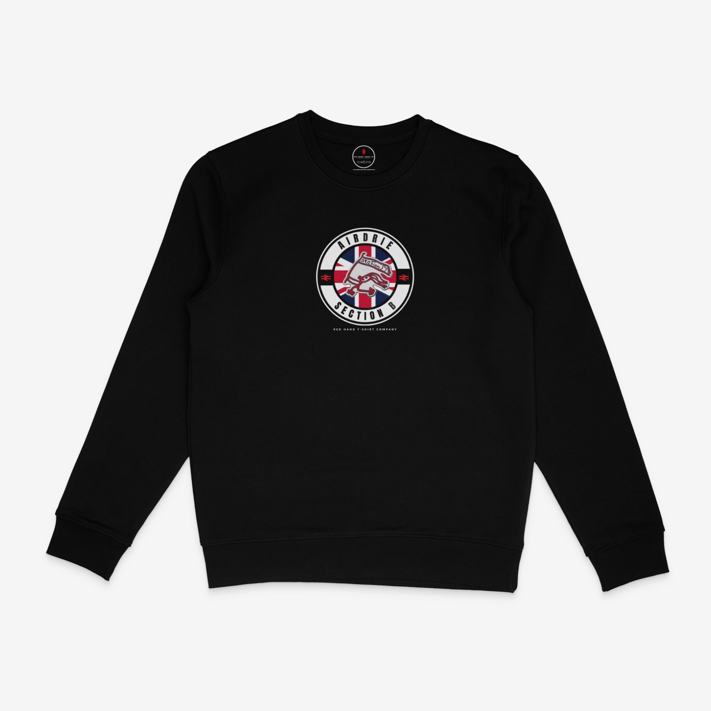 Airdrie Section B T-shirt Sweatshirt - Black