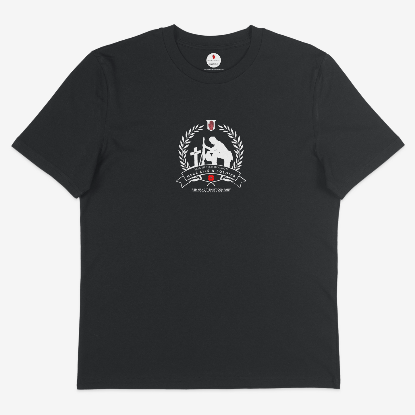 36th Ulster Division Here Lies A Soldier T-shirt