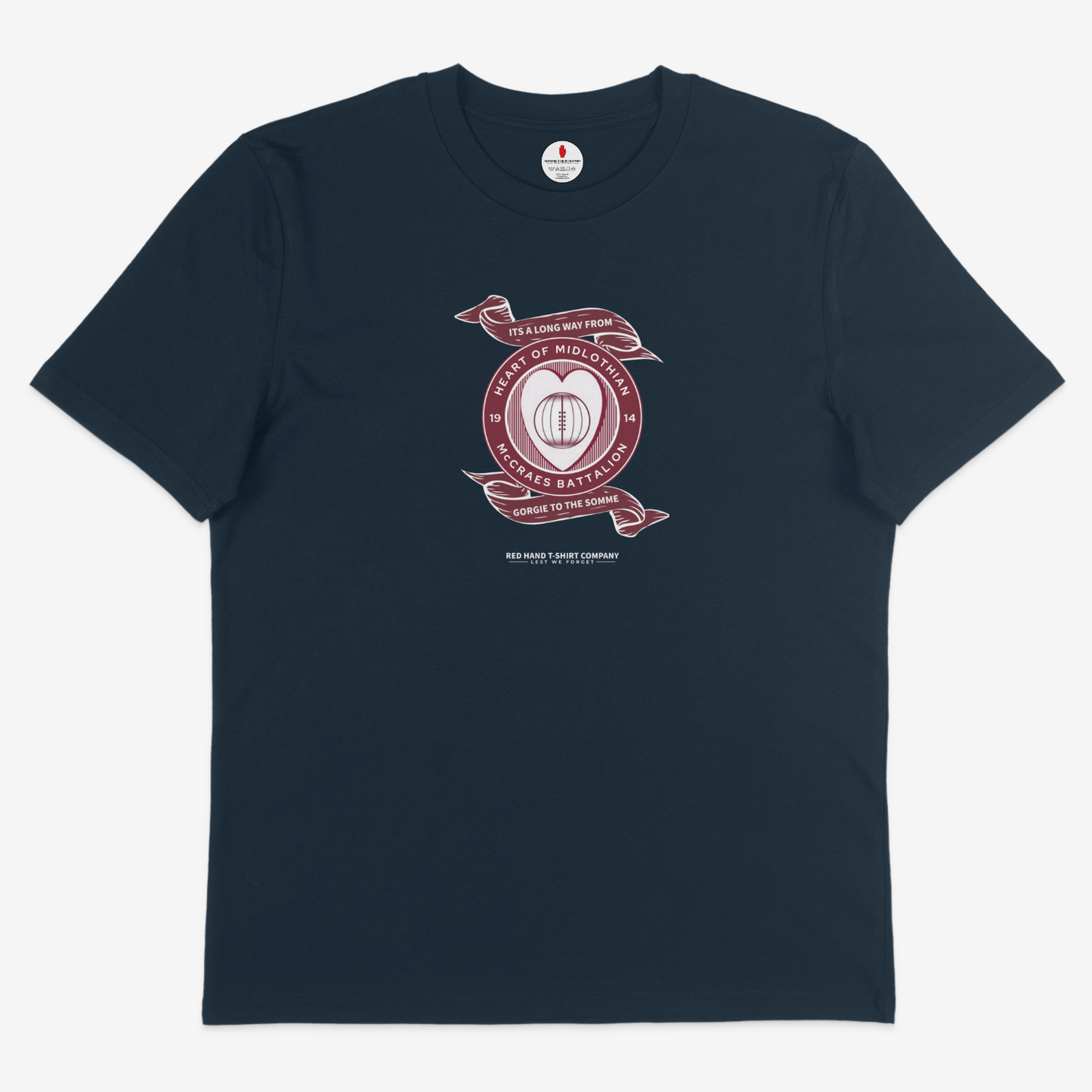 Hearts Gorgie to The Somme T-shirt