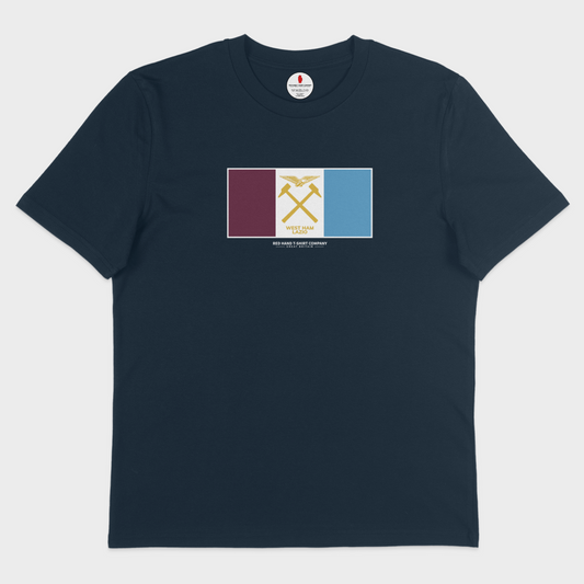 (Sale) West Ham Lazio T-shirt - Small Navy