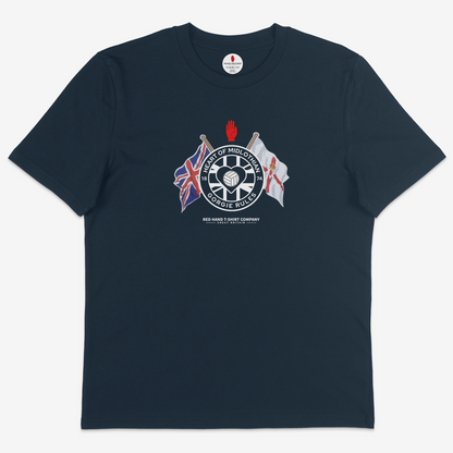 Hearts Crossed Flags T-shirt