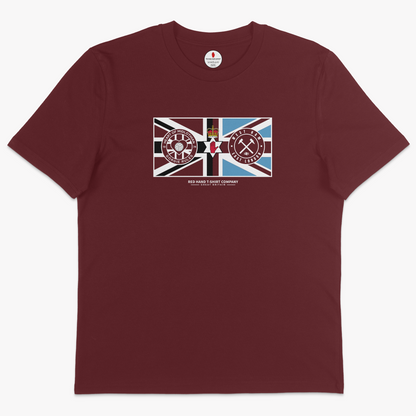 West Ham Hearts Flag T-Shirt