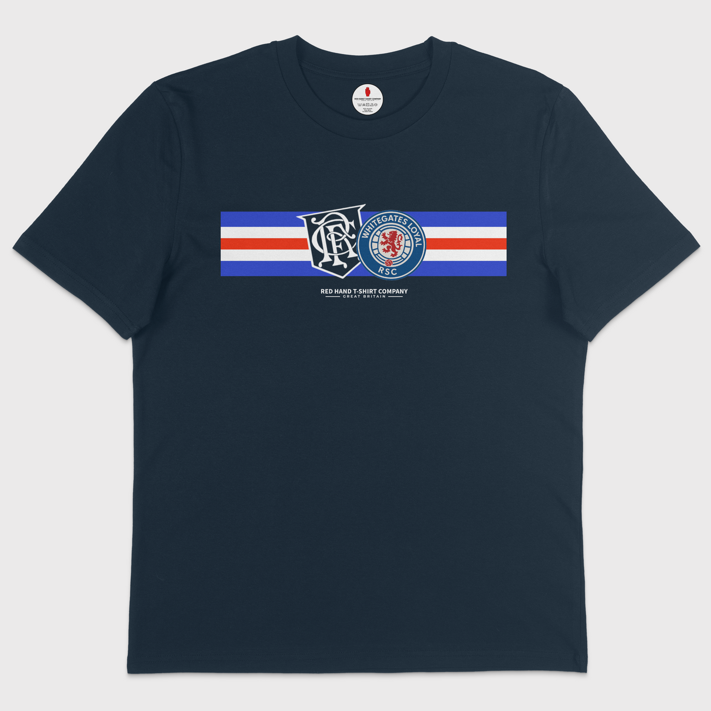 Whitegates Loyal RFC Five Stripe T-shirt