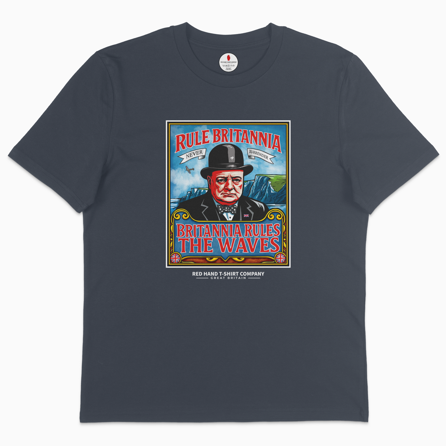 Churchill Never Surrender T-shirt
