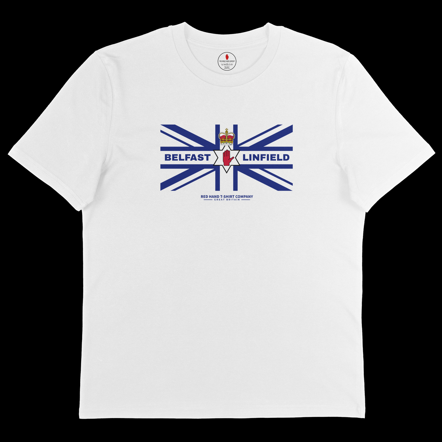 Belfast Linfield Union Flag T-shirt