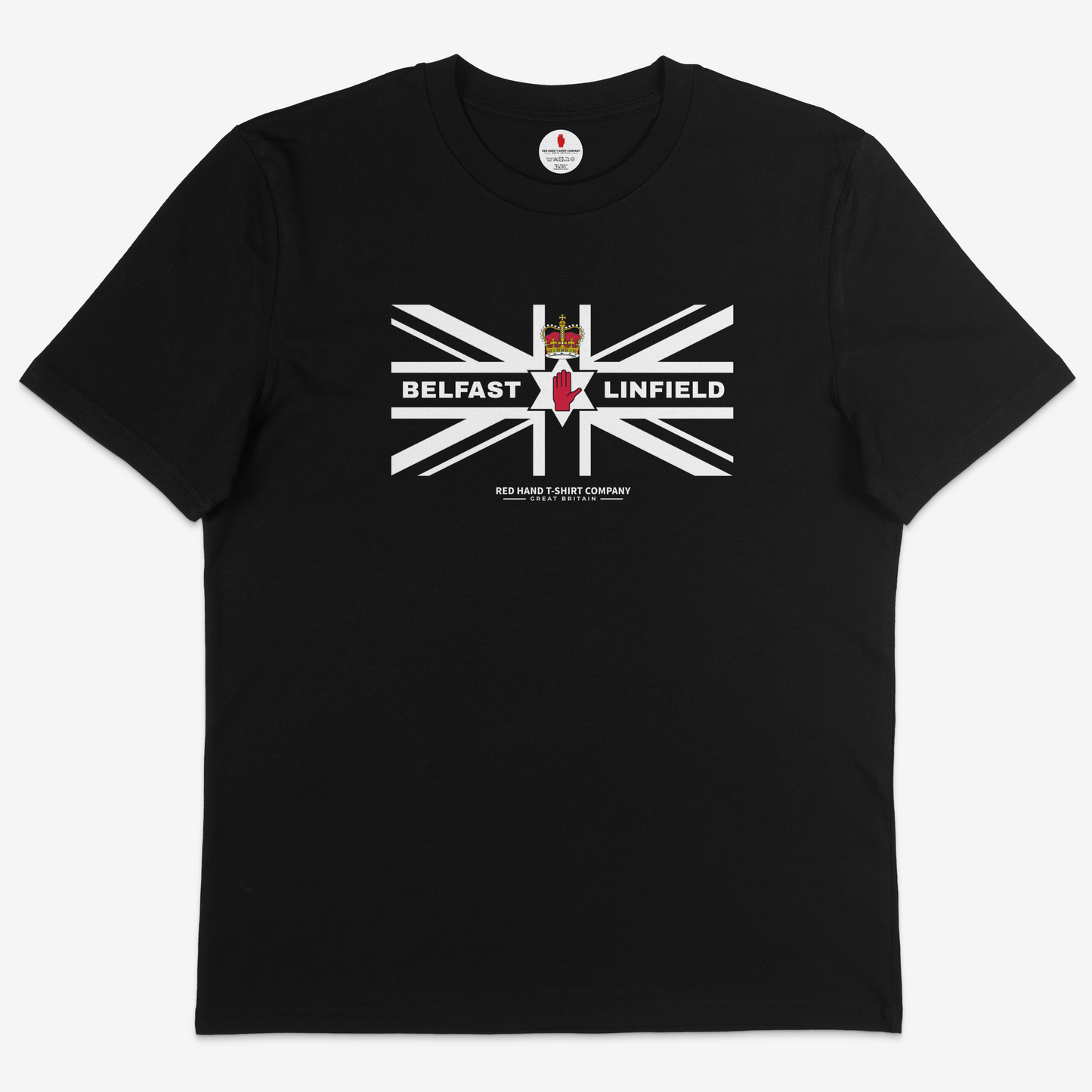 Belfast Linfield Union Flag T-shirt