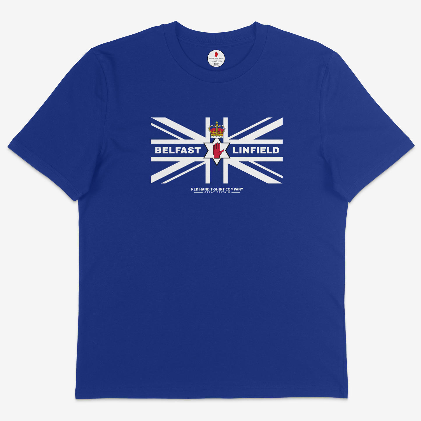 Belfast Linfield Union Flag T-shirt
