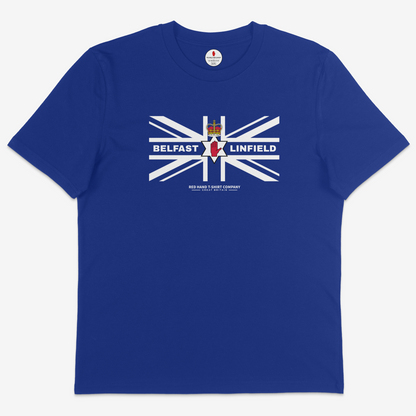 Belfast Linfield Union Flag T-shirt