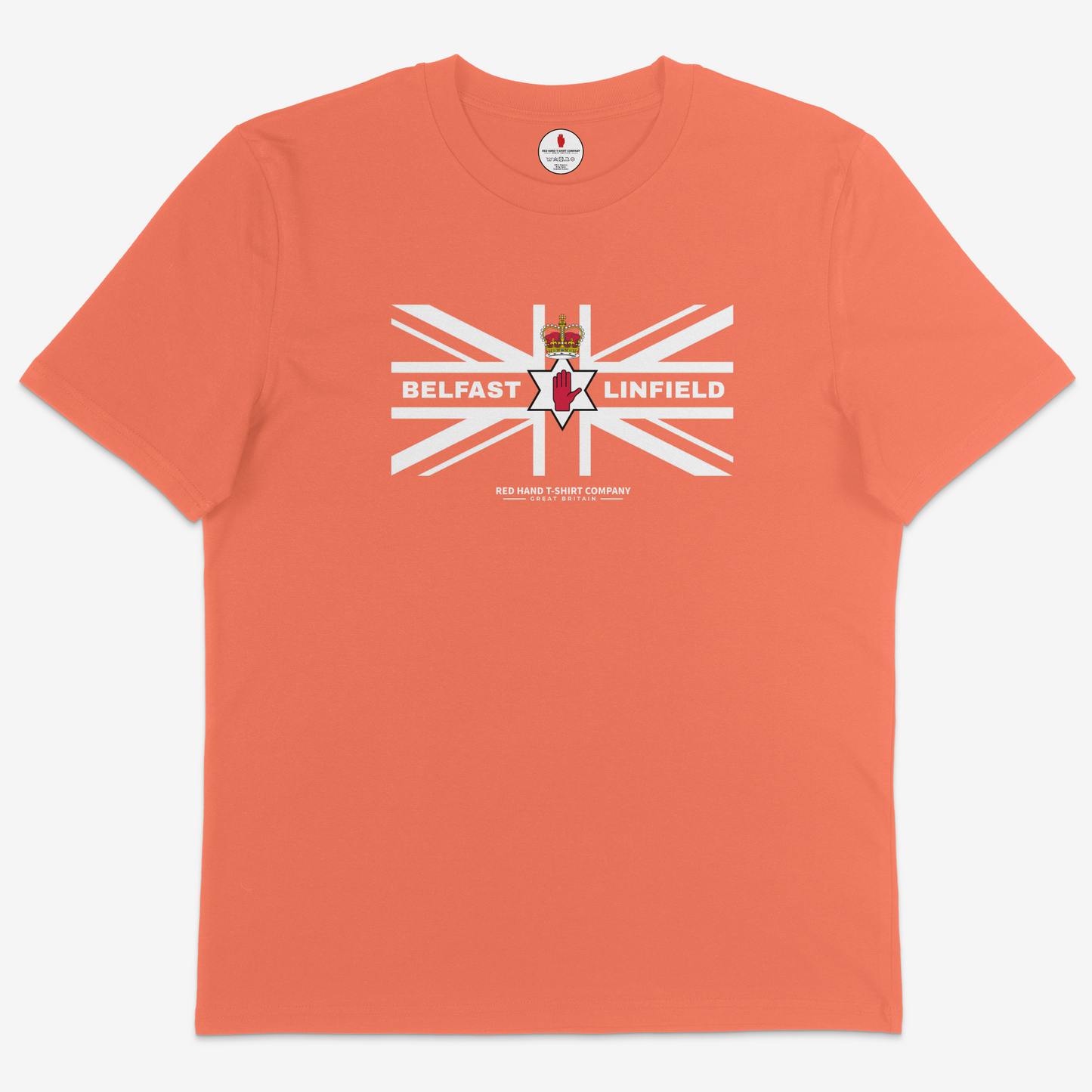 Belfast Linfield Union Flag T-shirt