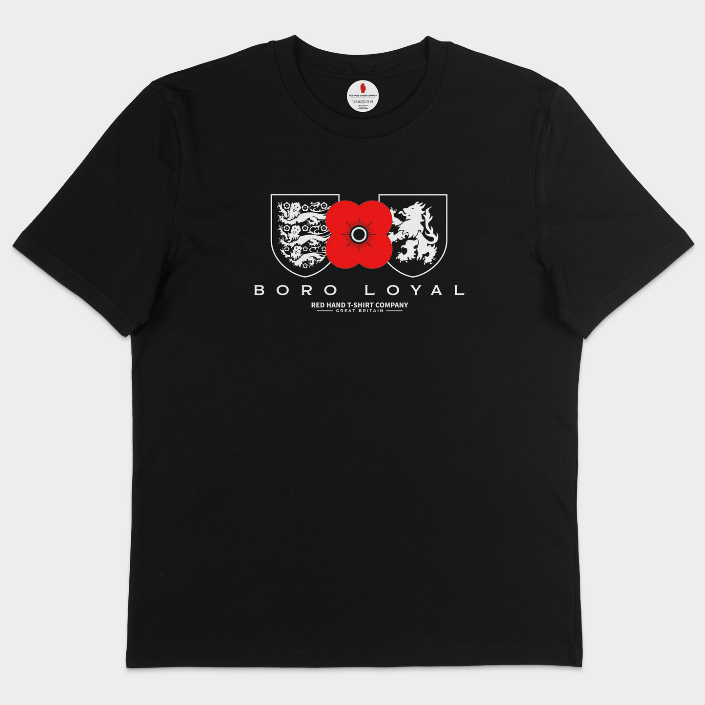 Boro England Poppy T-shirt