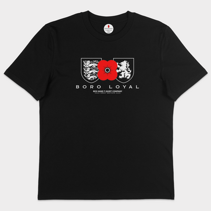 Boro England Poppy T-shirt