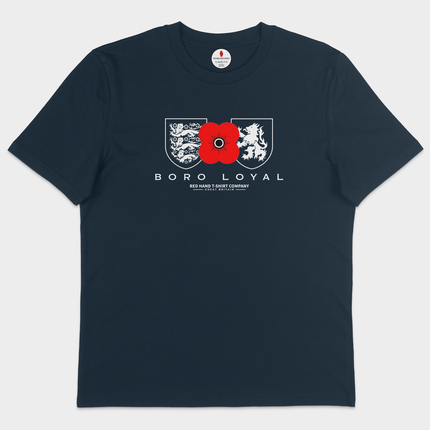 Boro England Poppy T-shirt