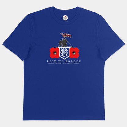 Rangers Lest We Forget T-shirt
