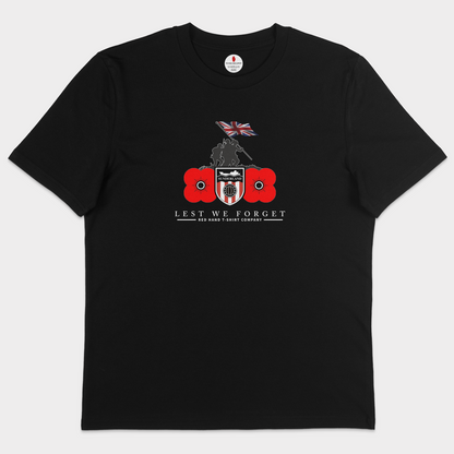 Sunderland Lest We Forget T-shirt