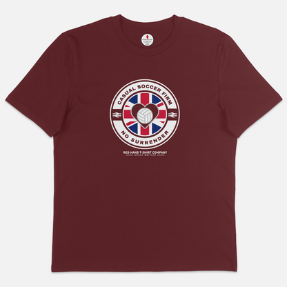 Casual Soccer Firm No Surrender T-shirt