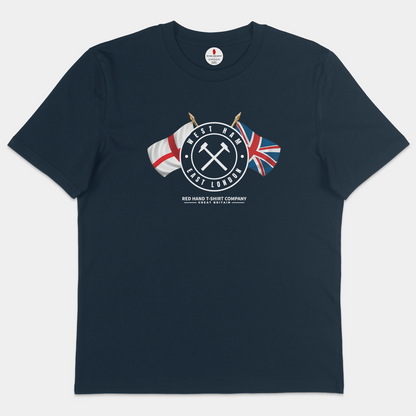 West Ham Loyal St George & Union Flag T-shirt