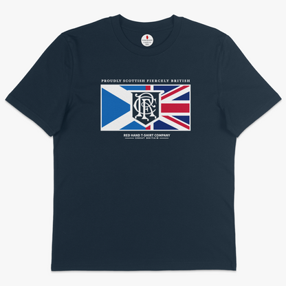RFC Proudly Scottish Fiercely British T-shirt
