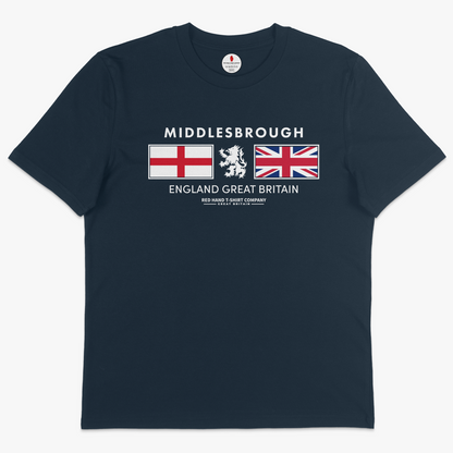 Middlesbrough England GB T-shirt