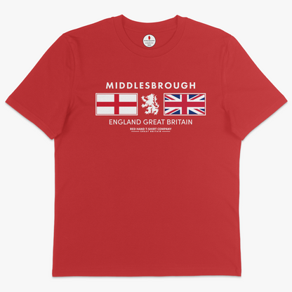 Middlesbrough England GB T-shirt