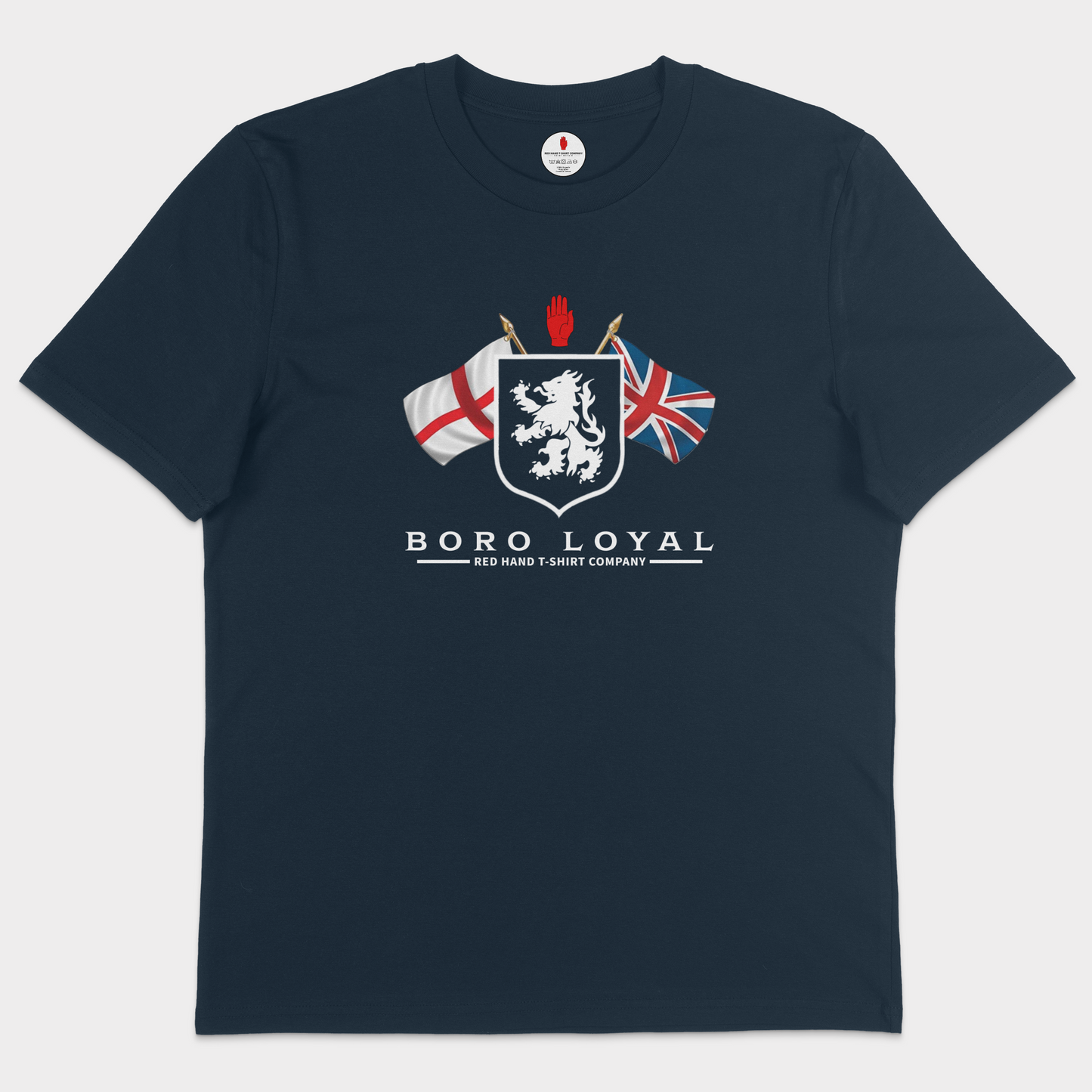 Boro Loyal Crossed Flags T-shirt