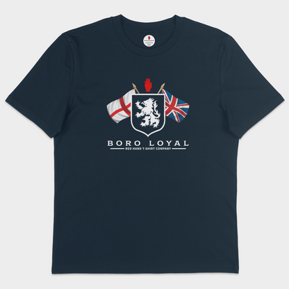 Boro Loyal Crossed Flags T-shirt