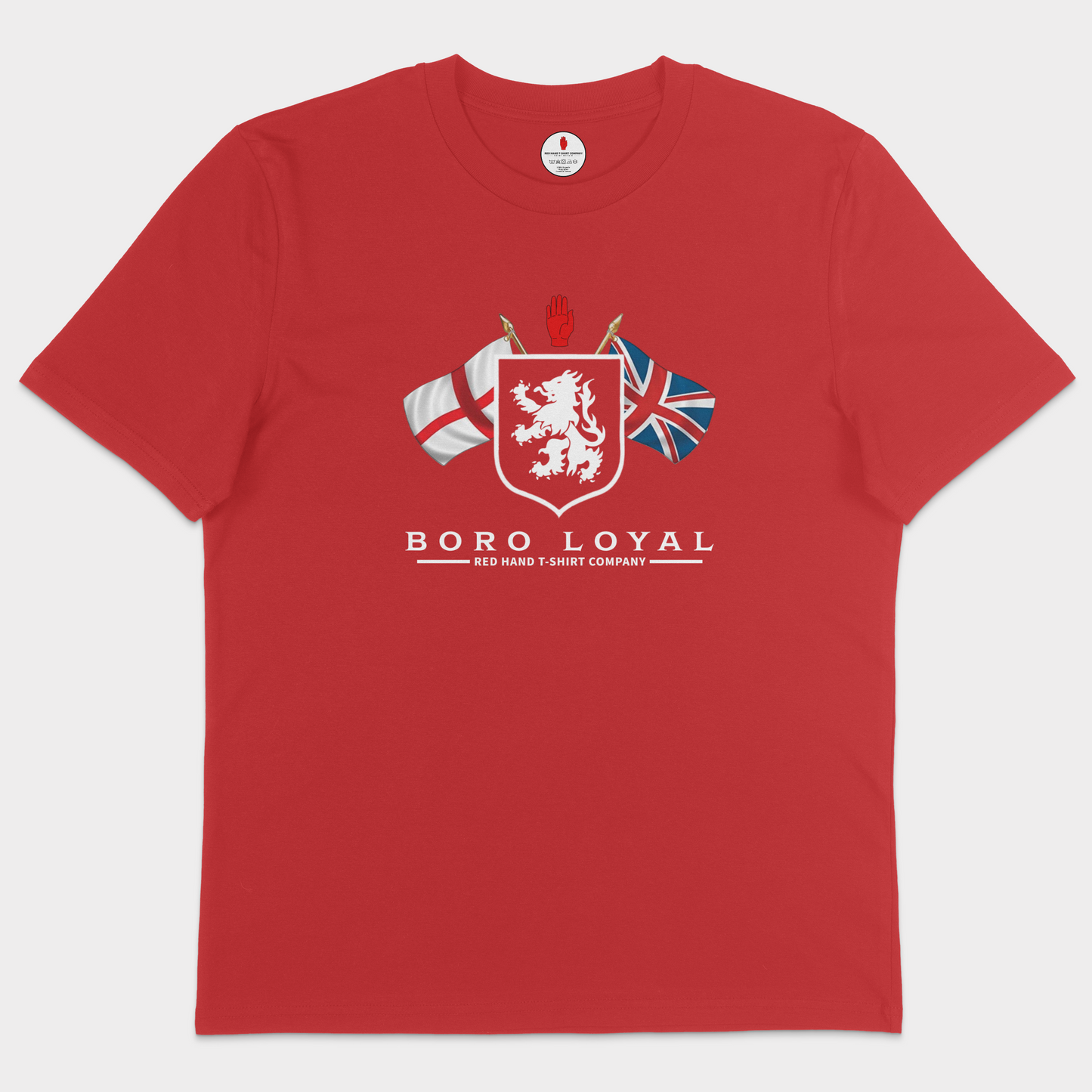 Boro Loyal Crossed Flags T-shirt
