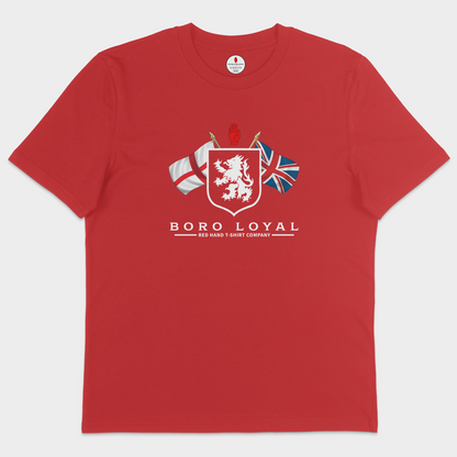 Boro Loyal Crossed Flags T-shirt