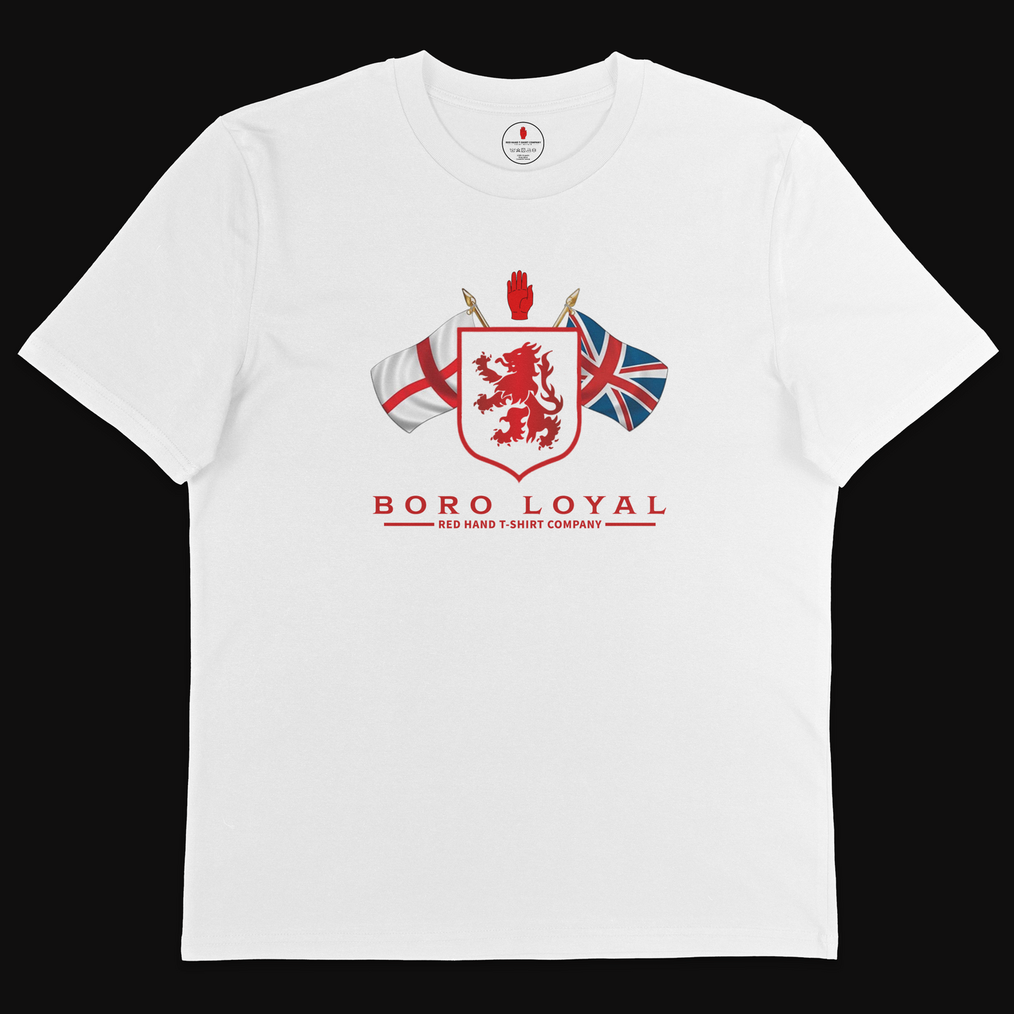 Boro Loyal Crossed Flags T-shirt