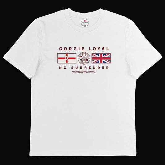 (Sale) Gorgie Loyal Ulster GB T-shirt - Small