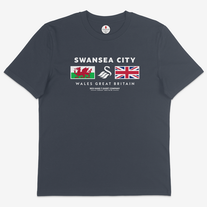Swansea City Wales GB T-shirt