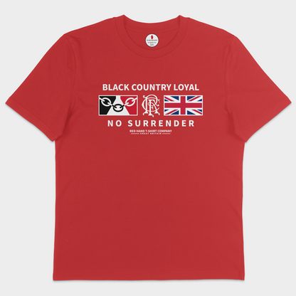 Black Country Loyal No Surrender T-shirt