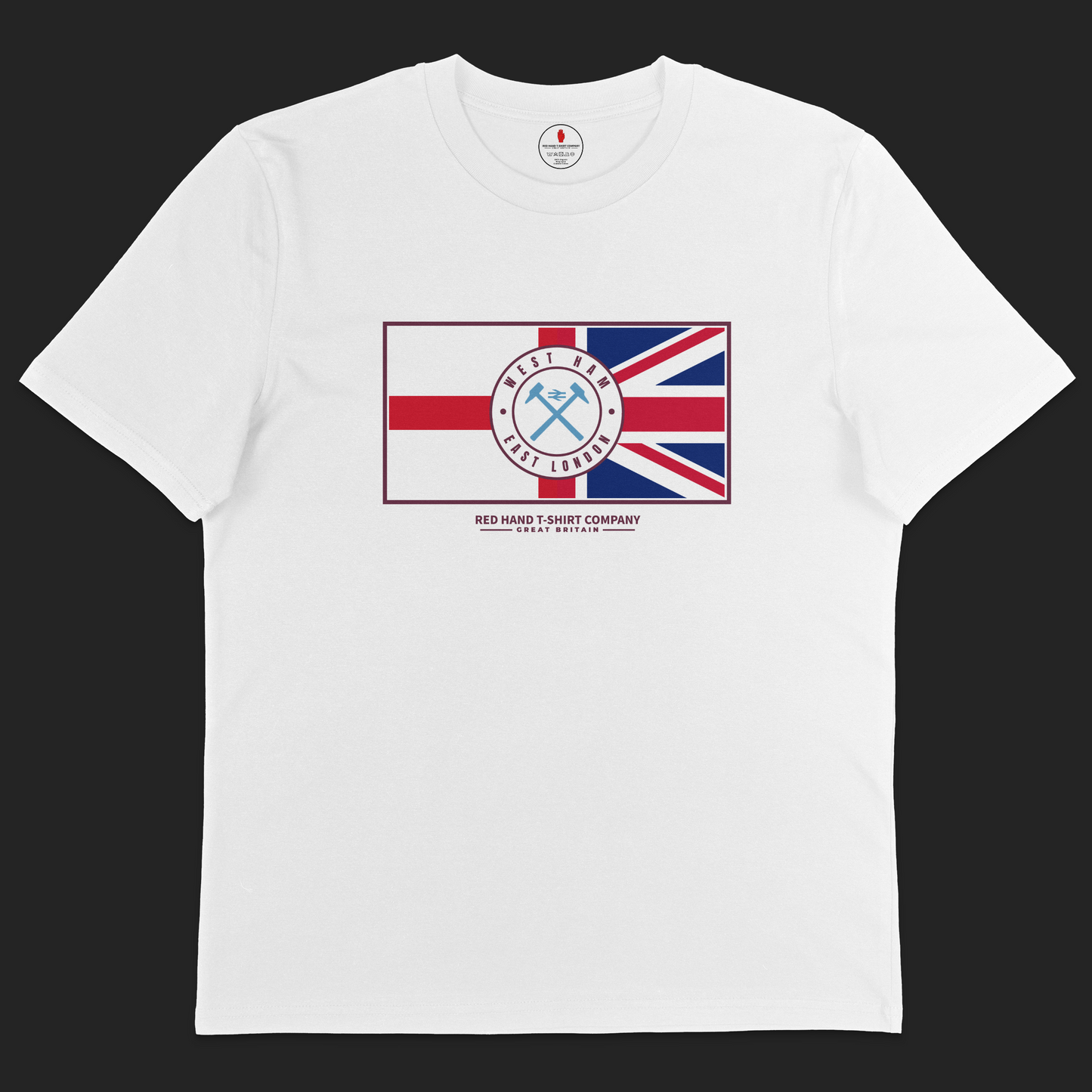 West Ham St George & Union Jack T-shirt