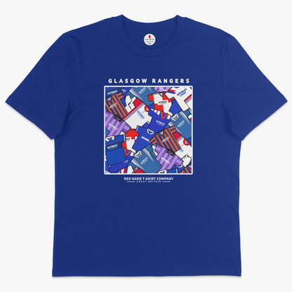 Glasgow Rangers Retro Kit T-shirt